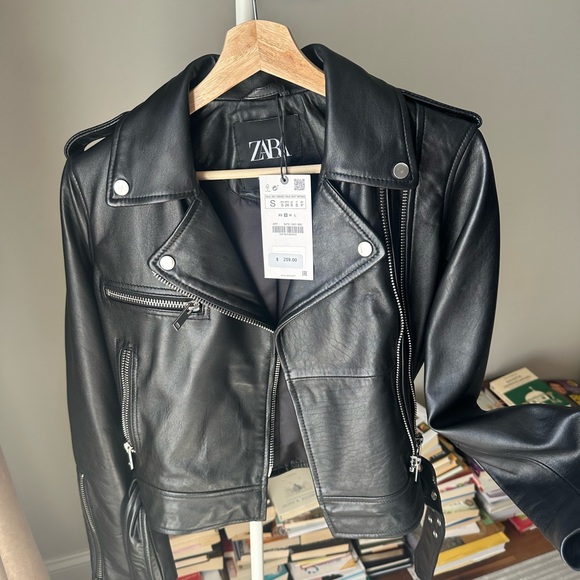 Leather jacket Zara Brand New